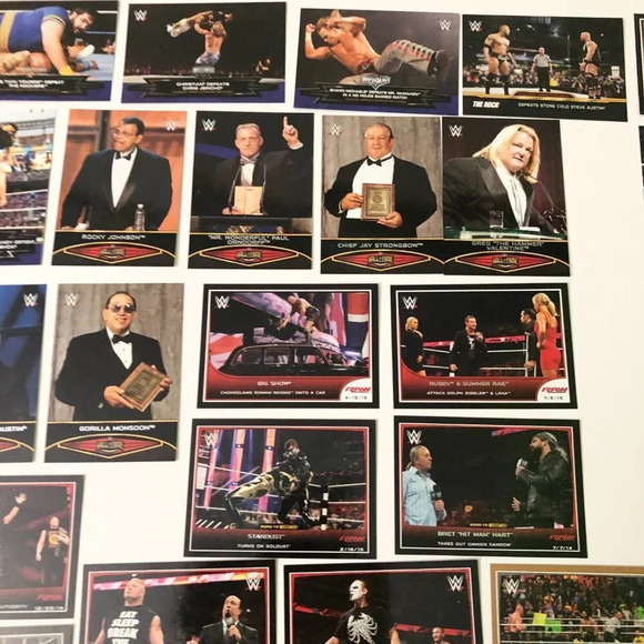 2015 - 2016 WWE Topps Lot of  56 Wrestling Cards - Picture 12 of 16